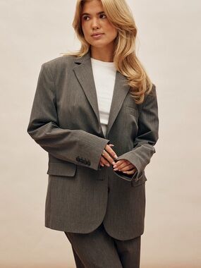 Djerf Avenue Grey Forever Blazer